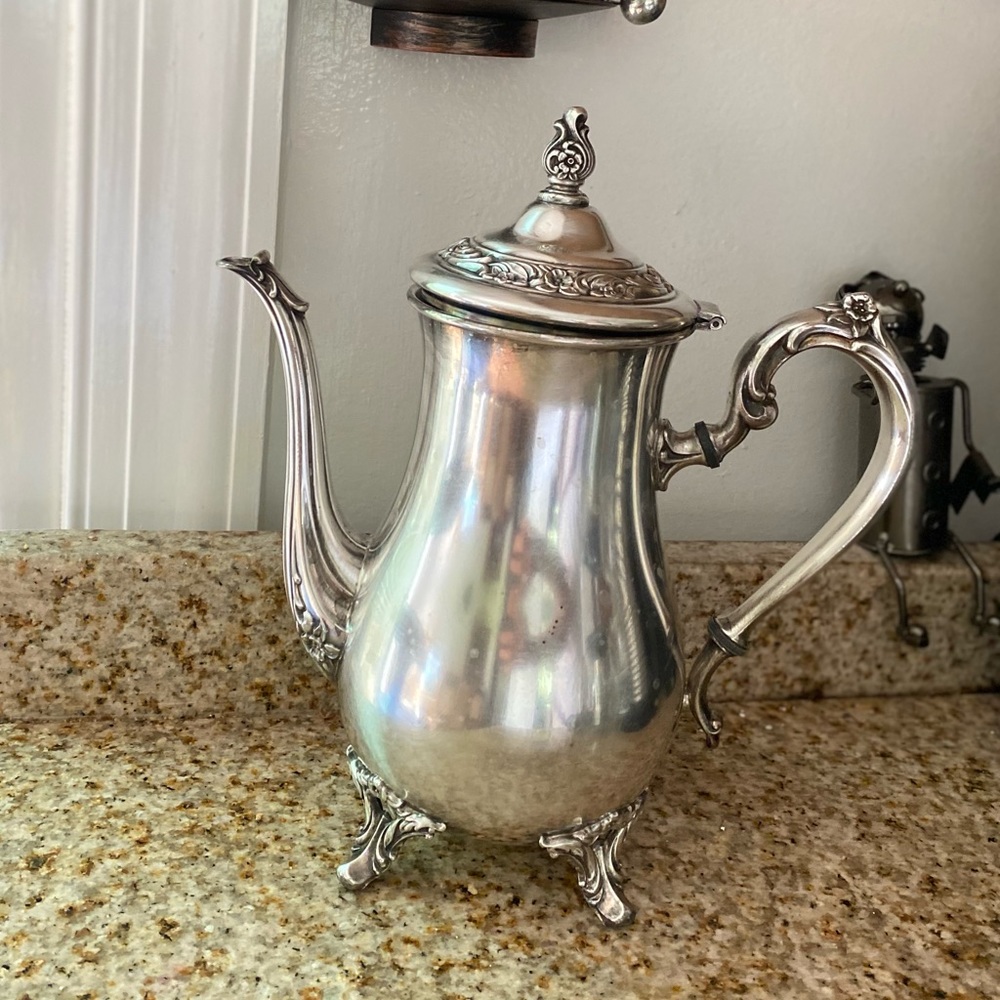 Vintage William A Rogers Silver Plate Coffee Pot Server